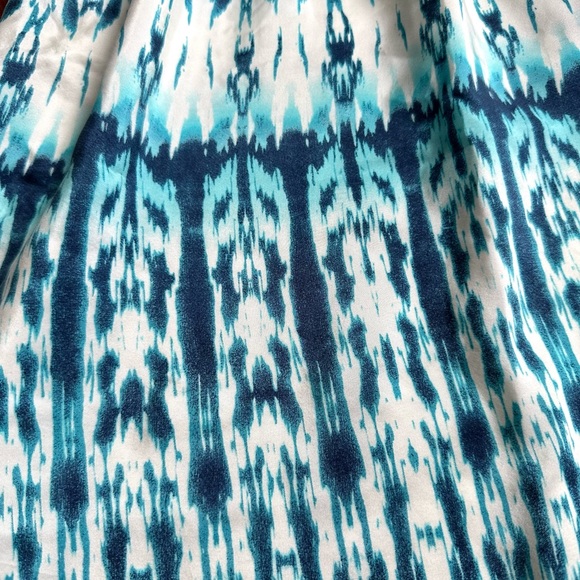 Banana Republic Teal Silk Dress XS - Picture 3 of 4